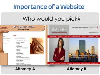 Who would you pick?

Attorney A

Attorney B

 
