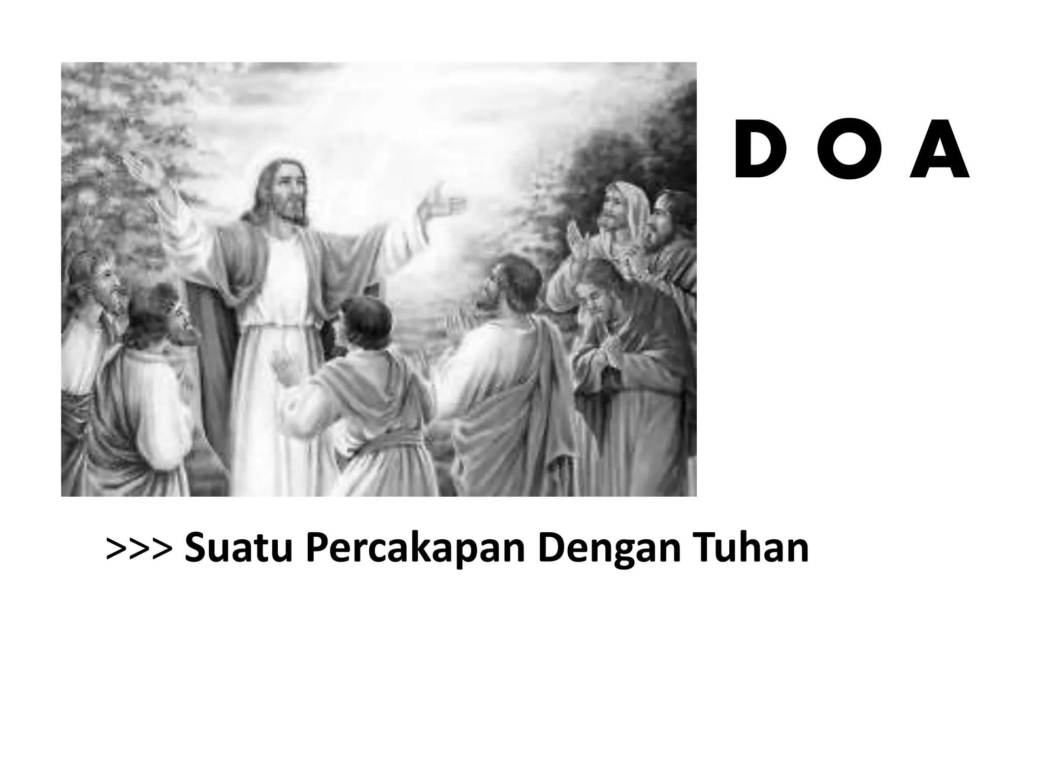 Seminar doa Kristiani - Pengertian Doa | PPT