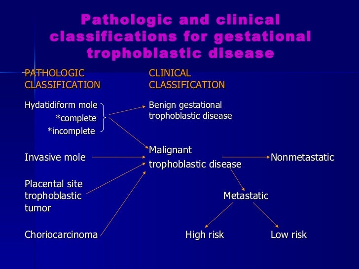 gestational trophoblastic disease