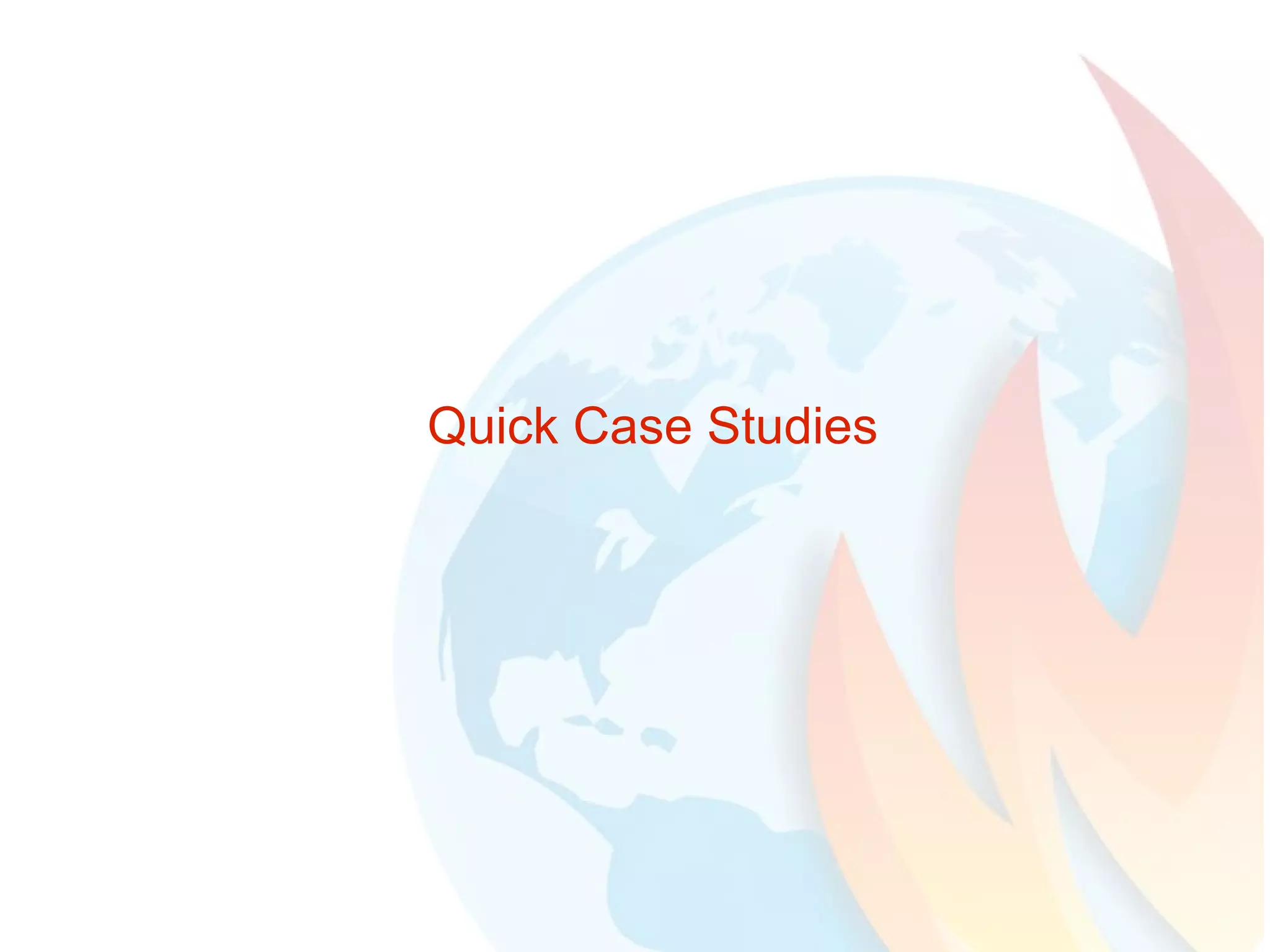 Quick Case Studies 