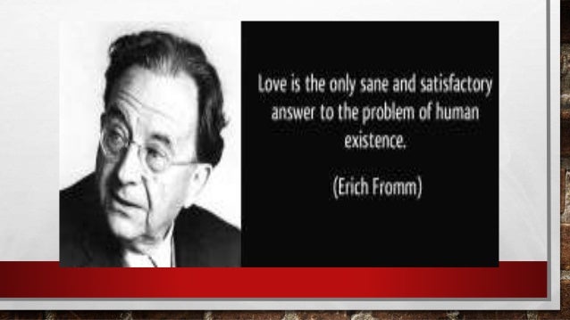 Erich Fromm- FREEDOM OF ESCAPE