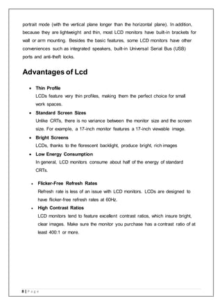 Seminar file(ferroelectric liquid crystal display) | DOCX