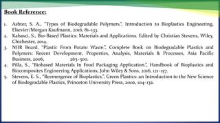 Plastic Introduction With Reference Bioplastics | PPTX