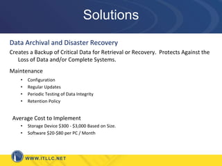 Physical AccessCommon Causes of Data BreachesSome Common CausesStolen LaptopsRogue EmployeesInadvertent DisclosureIntra-company EmailHacking