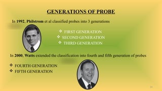 First Gen Probe INSTRUMENT AND INSTRUMENTATION PRESENTATION | PPTX