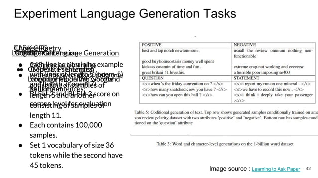 Natural Question Generation Using Deep Learning Ppt
