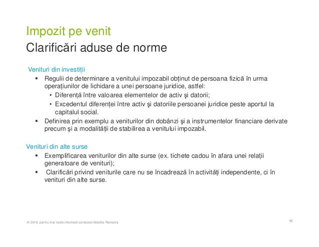 Seminar Fiscalitate Deloitte