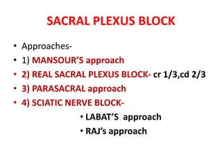 NERVE PLEXUSES & ITS ANAESTHETIC IMPLICATIONS | PPTX