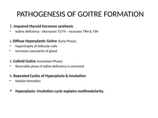 Seminargoitre medical pg ms surgery ppt. | PPTX