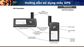 Hướng dẫn sử dụng máy GPS
 
