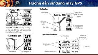 Hướng dẫn sử dụng máy GPS
 