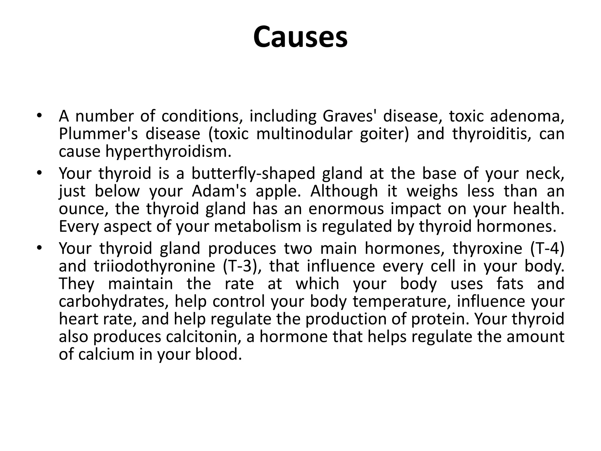 HYPERTHYROIDISM GRAVE'S DISEASE | PPTX