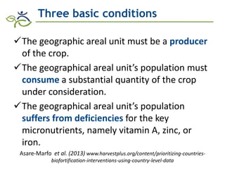 Research advances of HarvestPlus socioeconomic studies in LAC