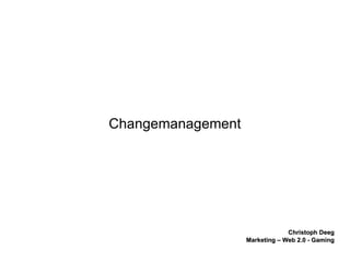 Changemanagement 