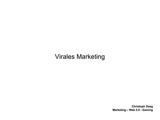 Virales Marketing 