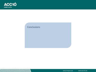 Conclusions




              www.innopro.cat   www.acc10.cat
 