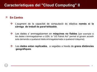      Data management in theCloud