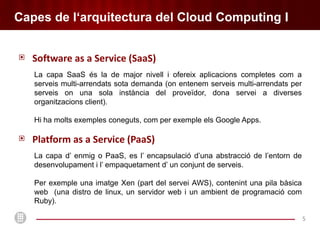      Possibles implementacions de serveis DaaS