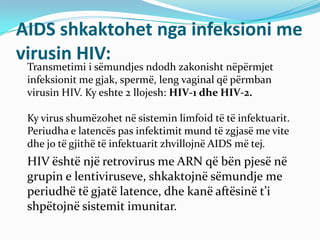 Seminar imunologji AIDS -i | PPTX
