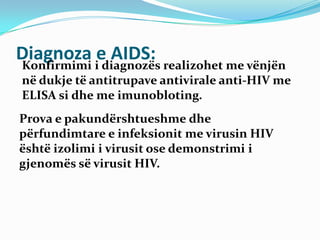 Seminar imunologji AIDS -i | PPTX