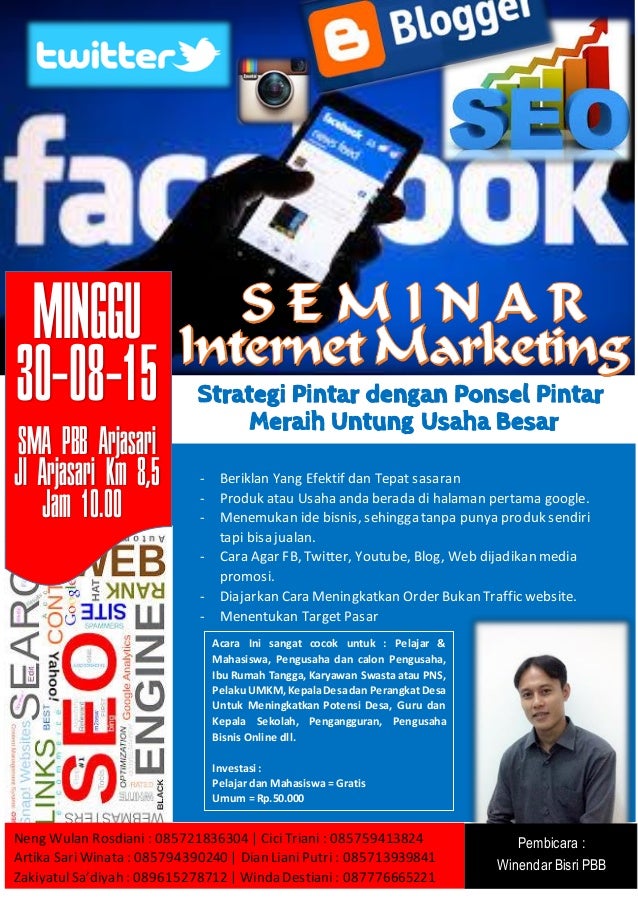 Seminar marketing gratis di bandung