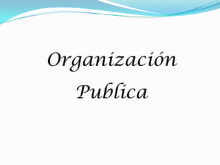 OrganizaciónPublica