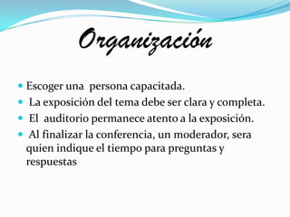 Citas, una frase de una persona muy importante relacionada con el tema. Ejemplo      Salud: La prevención es salud      Cuerpo sano en mente sana      Superación: Querer es poder      Servicio: trata a los demás como quieres que te traten a ti (la regla de oro).Humor, un orador puede hacer uso de la risa al iniciar un discurso.