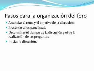 Un resumen, debe de ser breve.    ejemplos: “En conclusión ….…”                     “ En resumen…….….”                     “Finalmente……..…..”                     “Esto es todo amigos”No pidas disculpas, “me alegra estar  terminando mi discurso”, pues reduce tu credibilidad. Y no introduzcas nuevos temas.