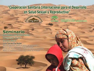 Seminario Cooperación Internacional al Desarrollo en Salud Sexual y Reproductiva