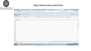 https://home.zoho.com/home
 