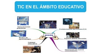 TIC EN EL ÁMBITO EDUCATIVO
 
