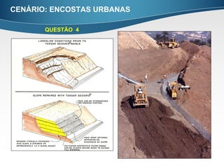 CENÁRIO: ENCOSTAS URBANAS

       QUESTÃO 4
 