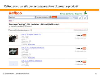 Kelkoo.com: un sito per la comparazione di prezzi e prodotti 