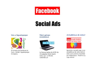 Facebook Social Ads 