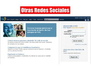 Otras Redes Sociales 