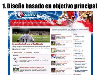1. Diseño basado en objetivo principal 