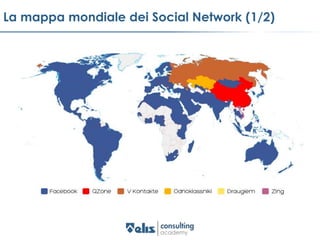 La mappa mondiale dei Social Network (2/2)
 