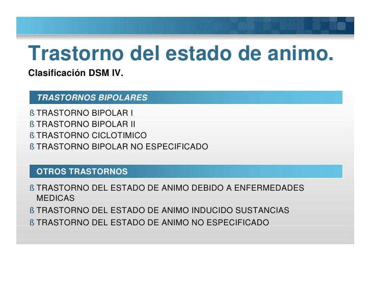 Seminario Trastornos Del Animo