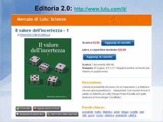 Seminario "Web 2.0 per la Statistica"