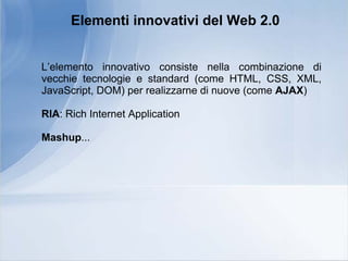 Seminario "Web 2.0 per la Statistica"