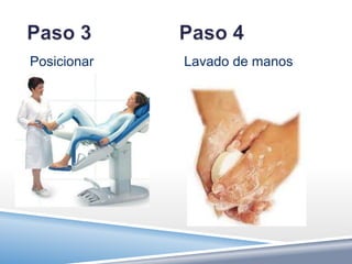 Posicionar   Lavado de manos
 