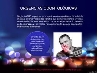 Seminario 10 urgencias odontológicas