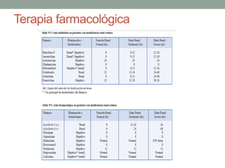 Terapia farmacológica
 