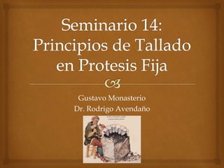 Gustavo Monasterio
Dr. Rodrigo Avendaño
 