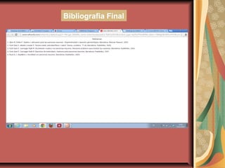 Bibliografia Final

 