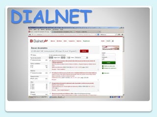 DIALNET
 
