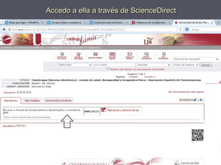 Accedo a ella a través de ScienceDirectAccedo a ella a través de ScienceDirect
 