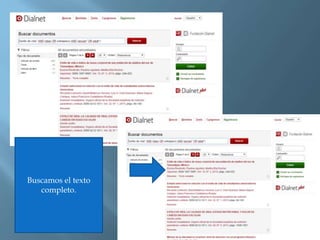 Buscamos el texto
completo.