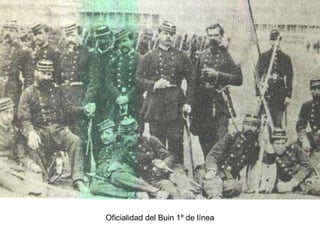 Oficialidad del Buin 1º de línea
 