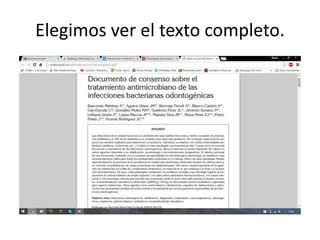 Elegimos ver el texto completo.
 
